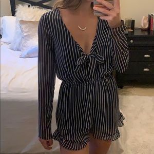Nasty Gal Pants & Jumpsuits - Long Sleeve Romper Nasty Gal Pants & Jumpsuits - Long Sleeve Romper